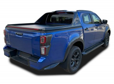 Rulleafdækning Isuzu D-Max fra 2020 og nyere | Dobbeltkabine, til biler med original tagbue