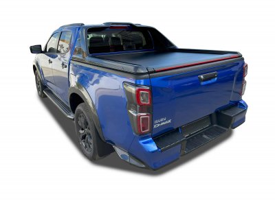 Rulleafdækning Isuzu D-Max fra 2020 og nyere | Dobbeltkabine, til biler med original tagbue