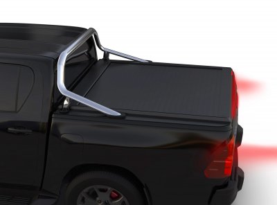 Rulleafdækning Toyota Hilux 2016 og nyere | Dobbeltkabine, til biler med original tagbue