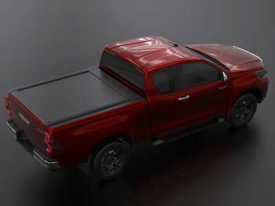 Rulleafdækning Toyota Hilux fra 2016- og nyere | Extra Cab