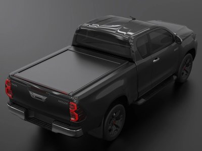 Rulleafdækning Toyota Hilux fra 2016- og nyere | Extra Cab