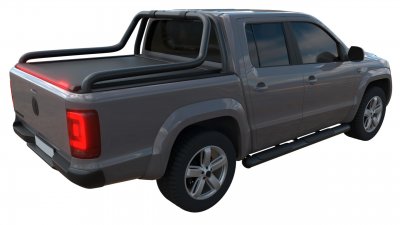 Rulleafdækning Volkswagen Amarok fra 2011-2020 | Til biler med original Canyon tagbue