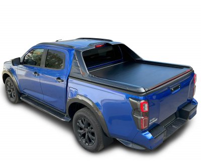 Tessera Roll+ S-KIT Rulleafdækning Isuzu D-Max fra 2020- | Double Cab med Sailplane tagbue