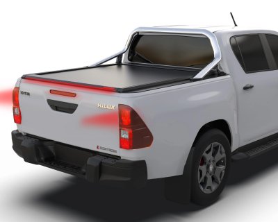 Tessera Roll+ S-KIT Rulleafdækning Toyota Hilux fra 2016- | Dobbeltkabine med original tagbue