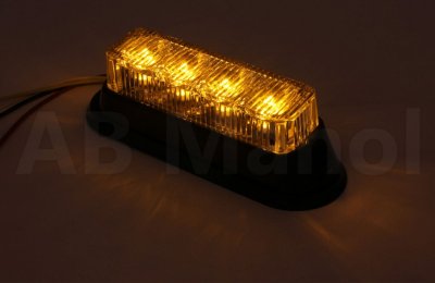 Lommelygte Response 4xLED ECE R65 - 12-24 V