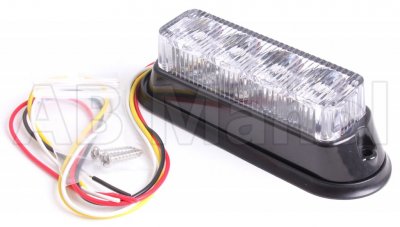 Lommelygte Response 4xLED ECE R65 - 12-24 V