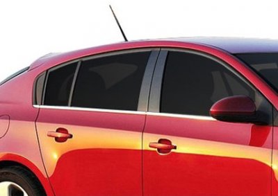 Lister i rustfrit stål til Chevrolet Cruze Sedan 2012-