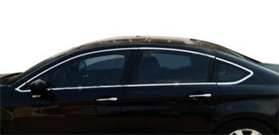 Komplet pakke med lister til Citroën C5 Sedan 2008-