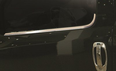 Lister i rustfrit stål til Fiat Doblo fra 2010-2014