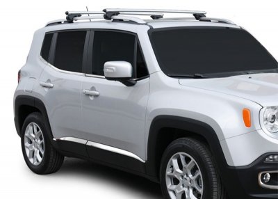 Lister i rustfrit stål til Jeep Renegade 2014-