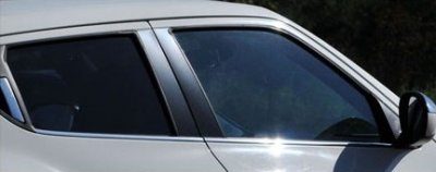 Lister i rustfrit stål til Nissan Juke 2011-