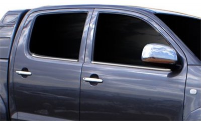 Lister i rustfrit stål til Toyota Hilux 2006-2015