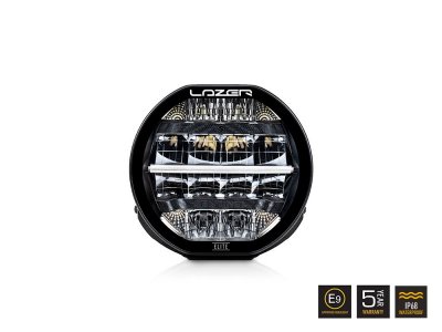 Lazer Sentinel 7 Elite ekstralygte i sort version med positionslys