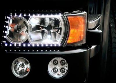 Side View LED-strip 24V 49cm 20xDiod