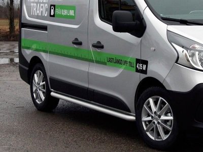 Siderør i aluminium til Fiat Talento fra 2016-