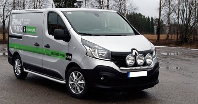 Siderør i aluminium til Renault Trafic 2015-