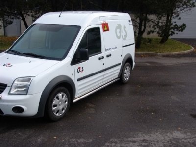 Siderør i rustfrit stål til Ford Transit Connect L2 2003-2013