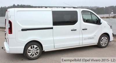 Sidebuer i rustfrit stål til Fiat Talento L1 2016-