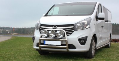 Sidebuer i rustfrit stål til Opel Vivaro L2 2015-