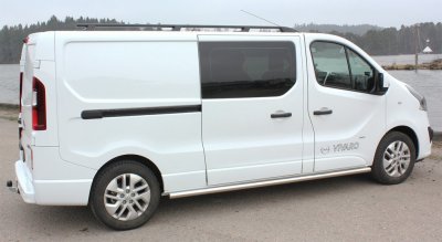 Sidebuer i rustfrit stål til Fiat Talento L2 2016-