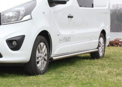 Sidebuer i rustfrit stål til Opel Vivaro L2 2015-