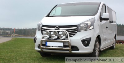 Sidebuer i rustfrit stål til Renault Trafic L2 2015-