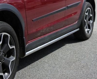 Sidebuer i rustfrit stål til Subaru XV 2012-