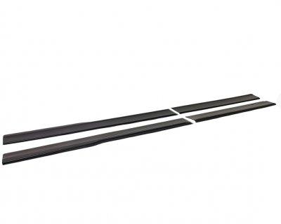 Sidekørter V1 til Volkswagen Caravelle T7 L2 fra 2024- | Gloss Black styling