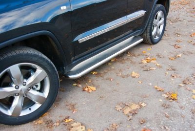 Sidetrin i rustfrit stål til Jeep Grand Cherokee 2011-