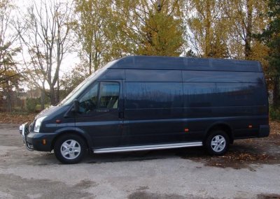 Sidetrin i rustfrit stål til Ford Transit 300S 2006-2013