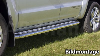 Fodpanel med LED til VW Amarok fra 2011-