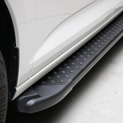 Siderør i aluminium (Sort) til Volkswagen Caddy fra 2021-