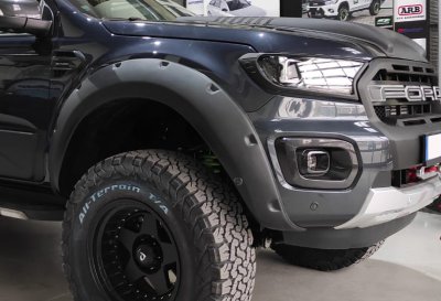 Fender flares Ford Ranger fra 2012-2015