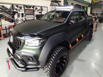 Fender flares Mercedes X-Class fra 2017-2020