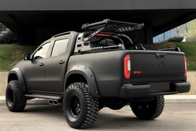 Fender flares Mercedes X-Class fra 2017-2020