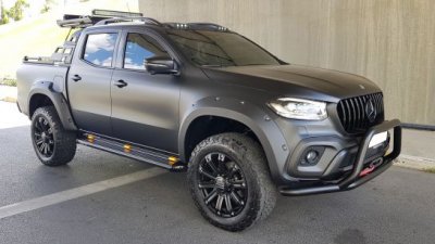Fender flares Mercedes X-Class fra 2017-2020