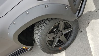 Fender flares Mercedes X-Class fra 2017-2020