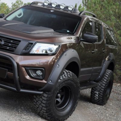 Skærmbredder Nissan Navara fra 2015-2021