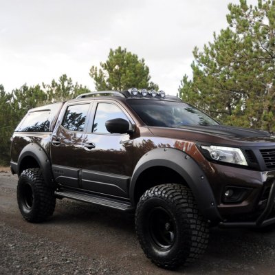 Skærmbredder Nissan Navara fra 2015-2021