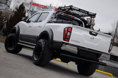 Skærmbredder Nissan Navara fra 2015-2021