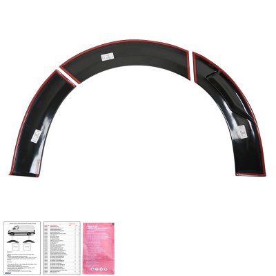 Fender flares Volkswagen Transporter T7 fra 2024 og frem