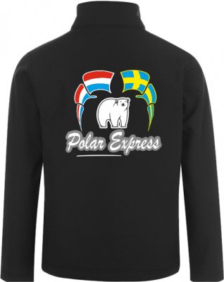 Softshell-jakke - Polar Express - Ryg