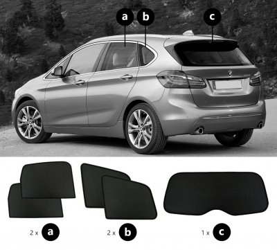 Solskærm BMW 2-serie Active Tourer 2014-2021
