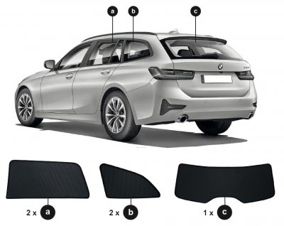 Solskærm til BMW 3-serie fra 2020-