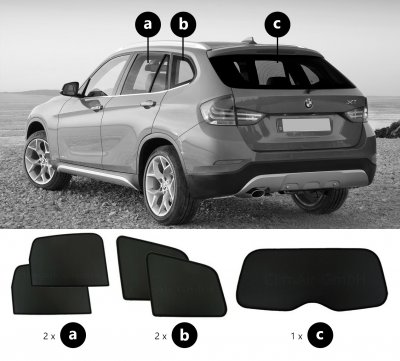 Solskærm BMW X1 fra 2009-2015