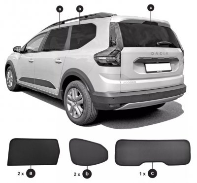Solskærm Dacia Jogger fra 2022 og fremefter