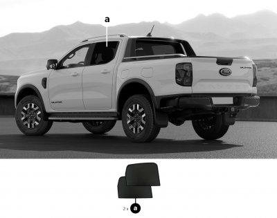 Solskærm Ford Ranger fra 2023-