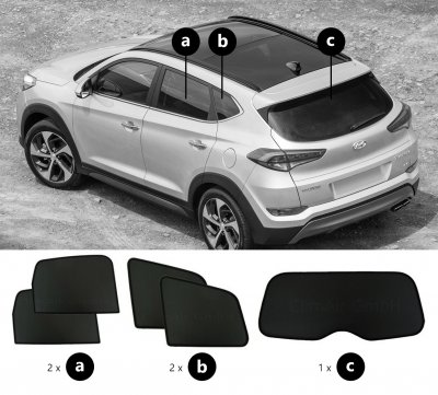Solskærm Hyundai Tucson fra 2015-2020