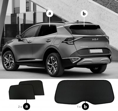 Solskærm Kia Sportage fra 2022-