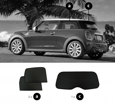 Solskærm Mini Cooper (F56) fra 2014-2024